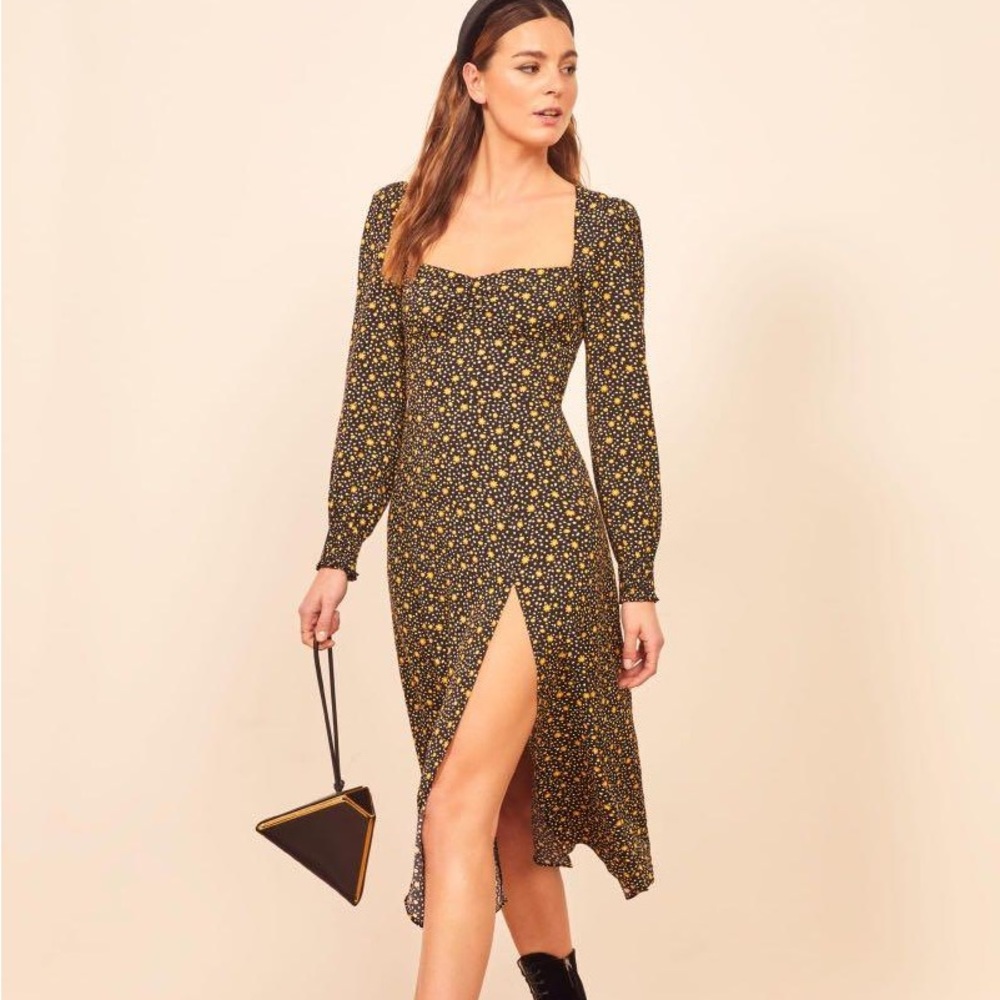 Reformation Hunt midi dress 0